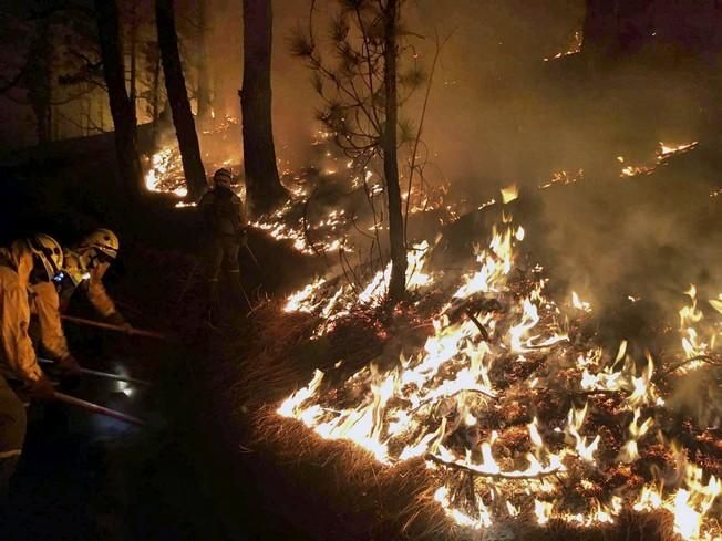 EL FUEGO DE LA PALMA NO HA LLEGADO A LAS CASAS ...