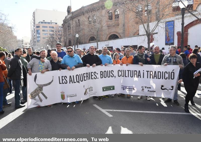 GALERÍA DE FOTOS -- Seguimiento de la manifestación protaurina -- Parte 1