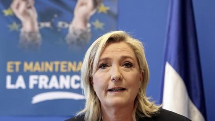 Marine Le Pen afronta problemas para financiar su campaña presidencial en Francia