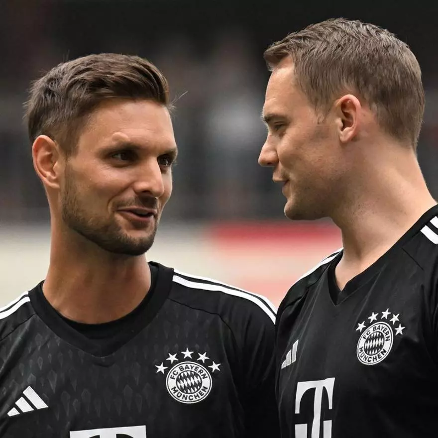 Sven Ulreich (35 años) y Manuel Neuer (38 años)