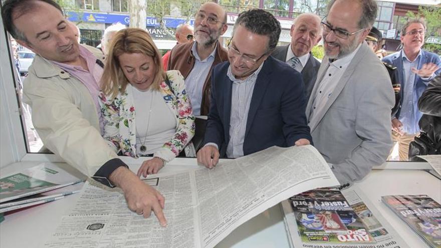 Libreros de Cáceres confían en acumular el grueso de ventas el primer fin de semana de la feria