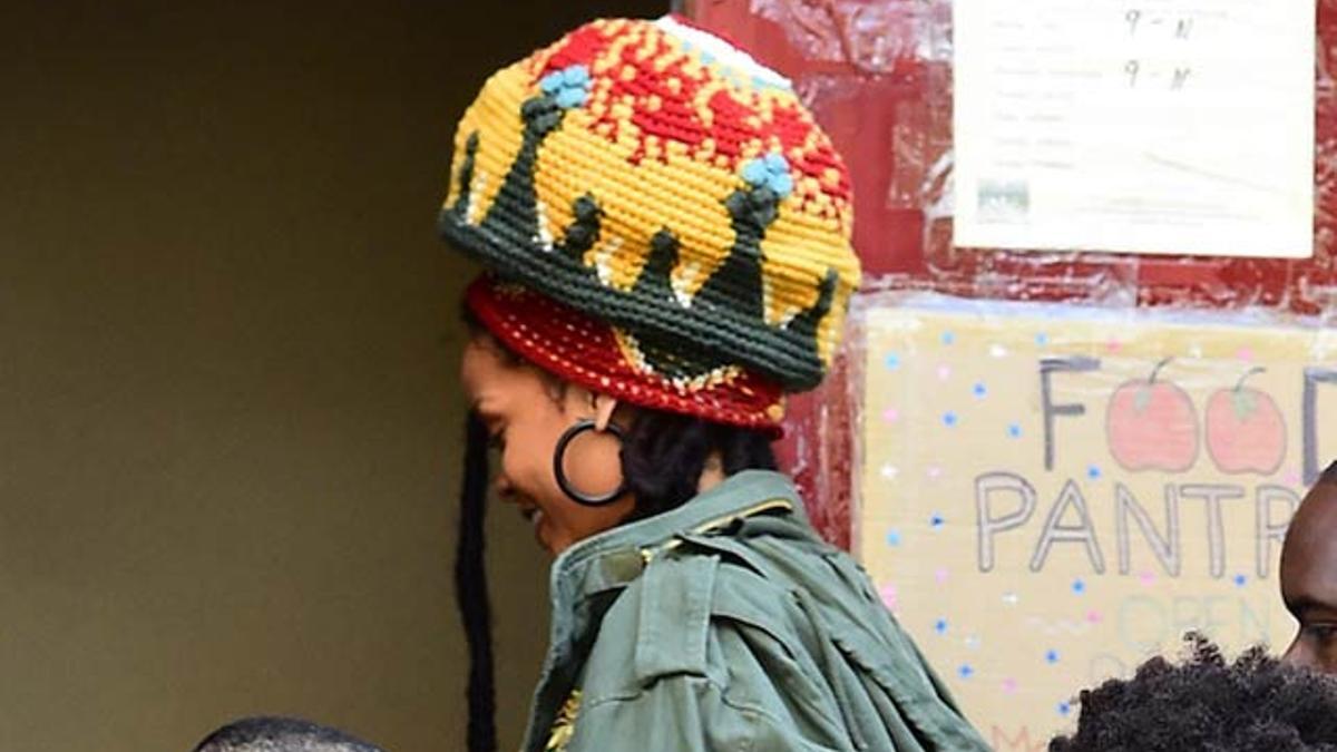 El look de Rihanna en Ocean's nosecuantitos