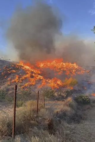 Última hora del incendio en Los Gallardos (Almería), en directo: El fuego obliga a desalojar 1.400 personas