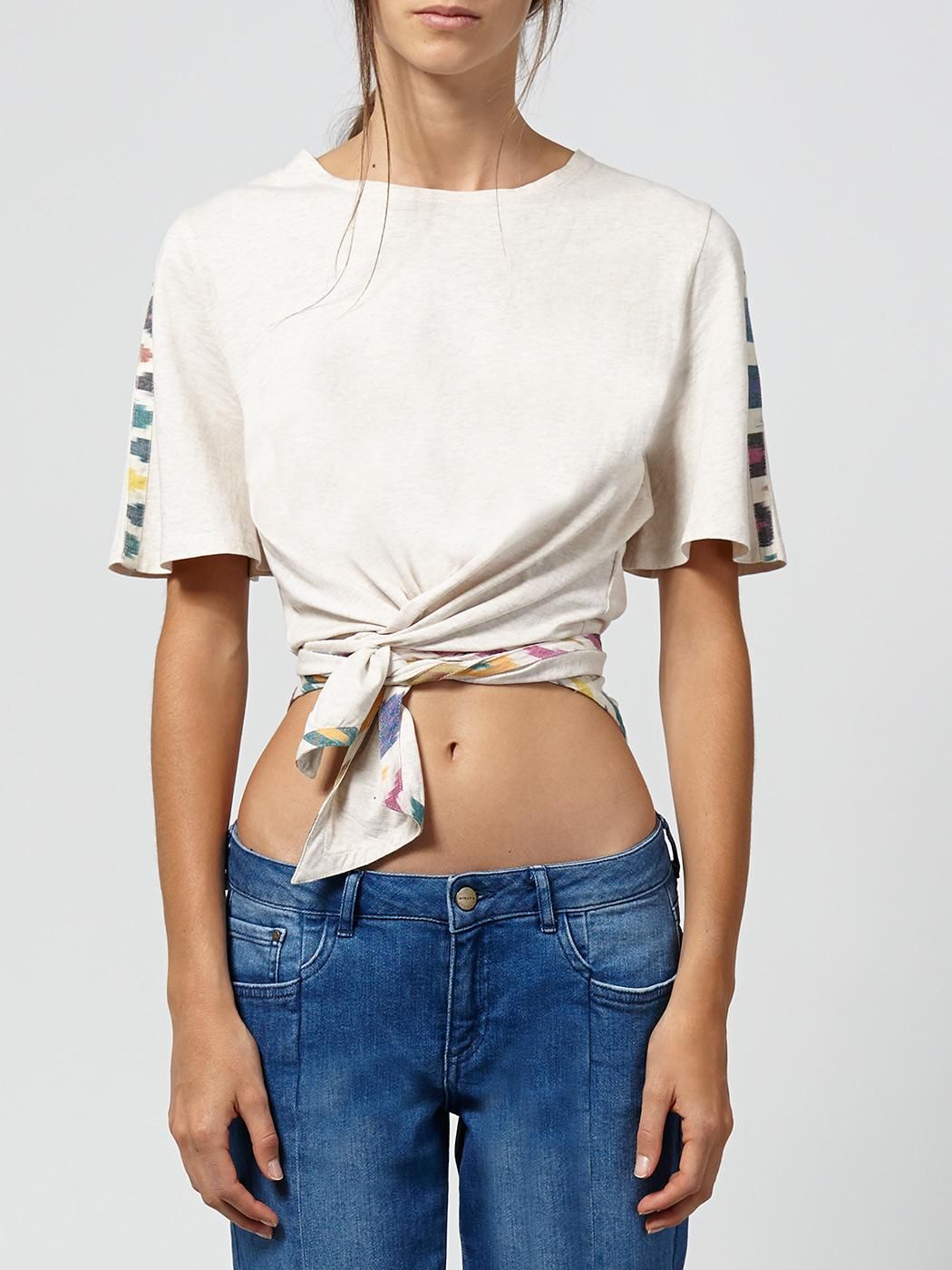 Camiseta ikat anudada, Intropia