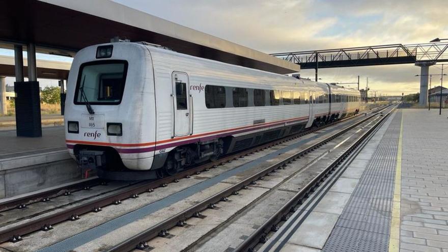 Los guardias rescatan a los viajeros de un tren de Zamora que chocó con un ciervo