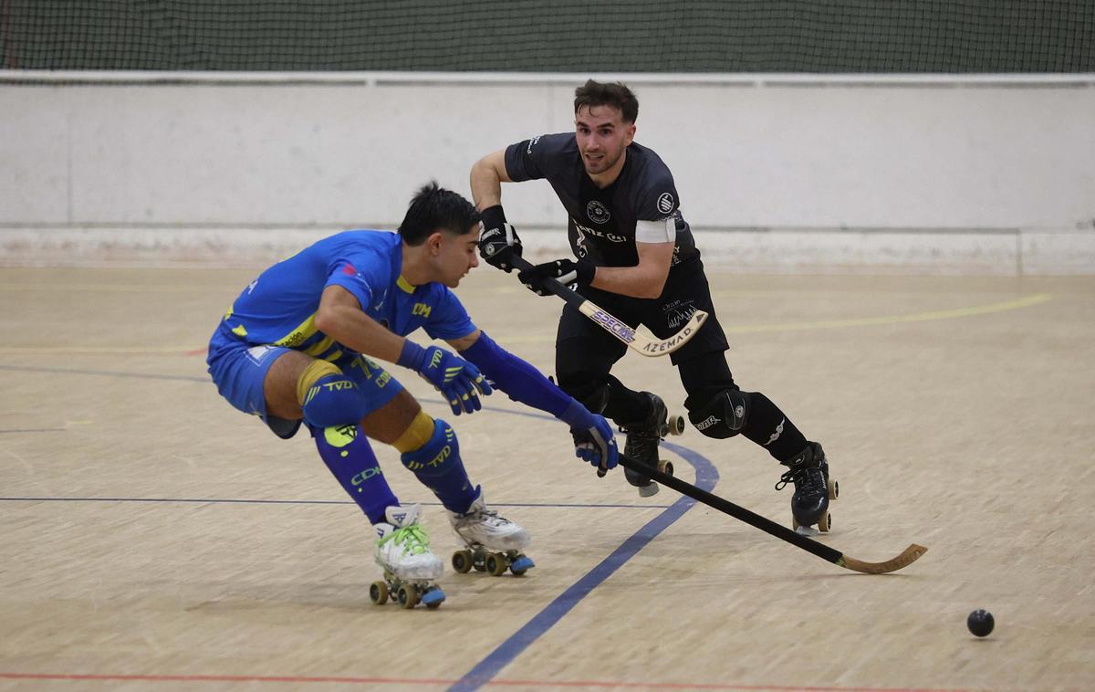 Lance del partido entre compañía y Dominicos esta temporada