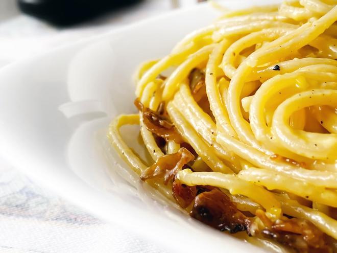 Pasta carbonara, Roma