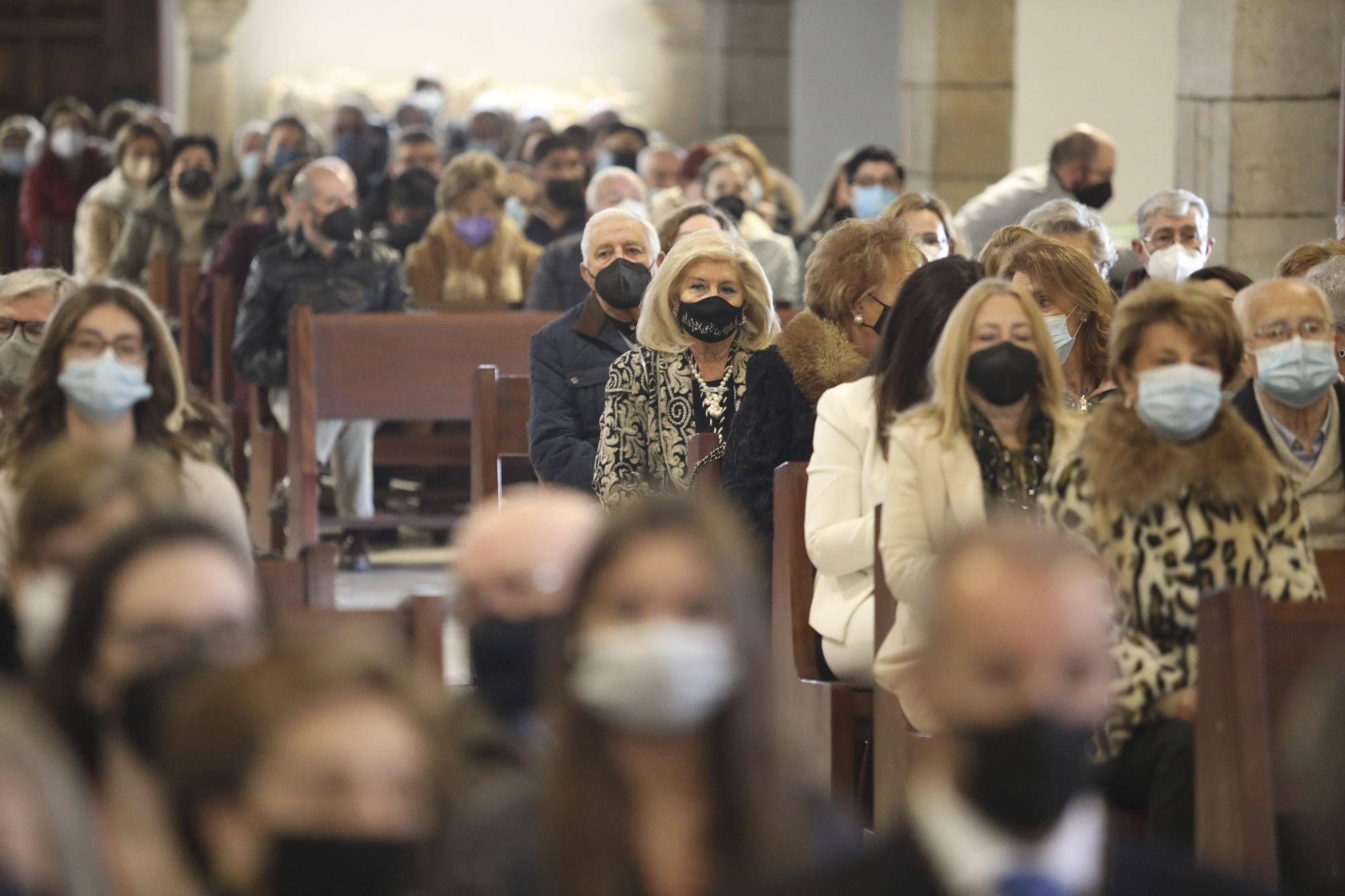 EN IMÁGENES: El pregón en San Nicolás de Bari abre la Semana Santa de Avilés