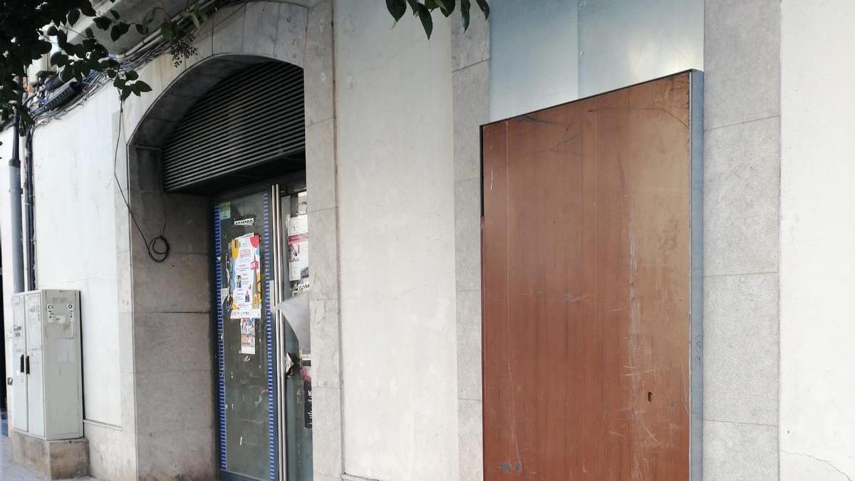 Accés a l'immoble on es va frustrar l'ocupació