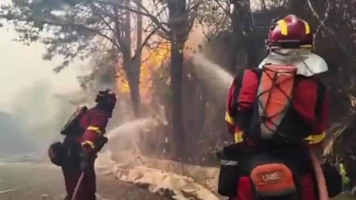 Los incendios de Madrid, con afectaciones en Castilla y León y Castilla-La Mancha