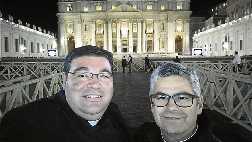 Encuentro entre Jesús Luis Viñas y el Papa