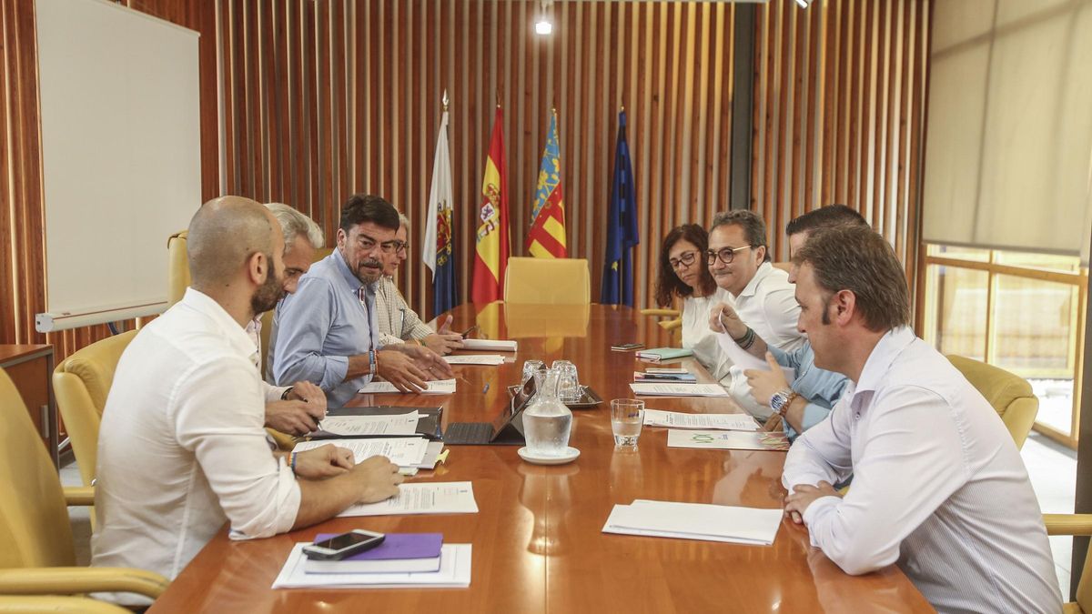 A board of spokespersons from Alicante, in file image A board of spokespersons from Alicante, in file image