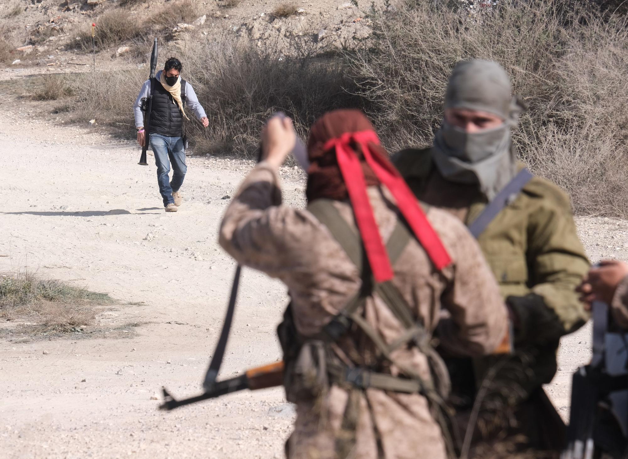 Sax se convierte en Afganistán en una película de Hollywood