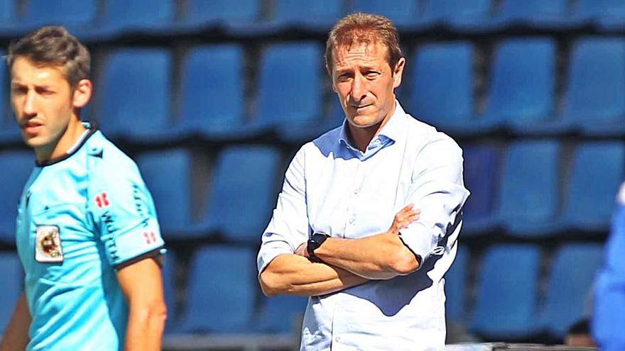 Luis Miguel Ramis, entrenador del CD Tenerife.
