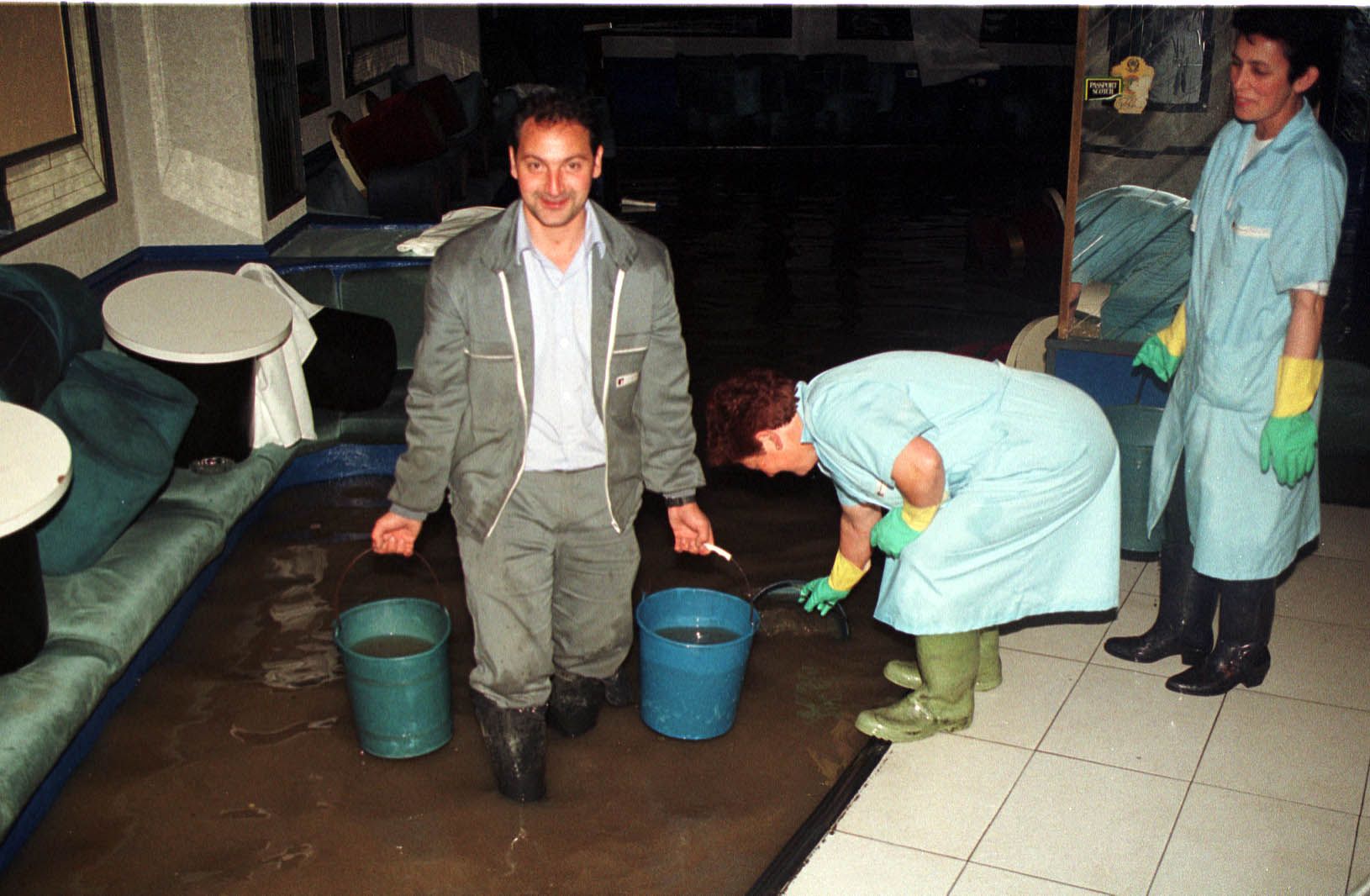 Inundación en la zona de Areal Jesús de Arcos en 1998