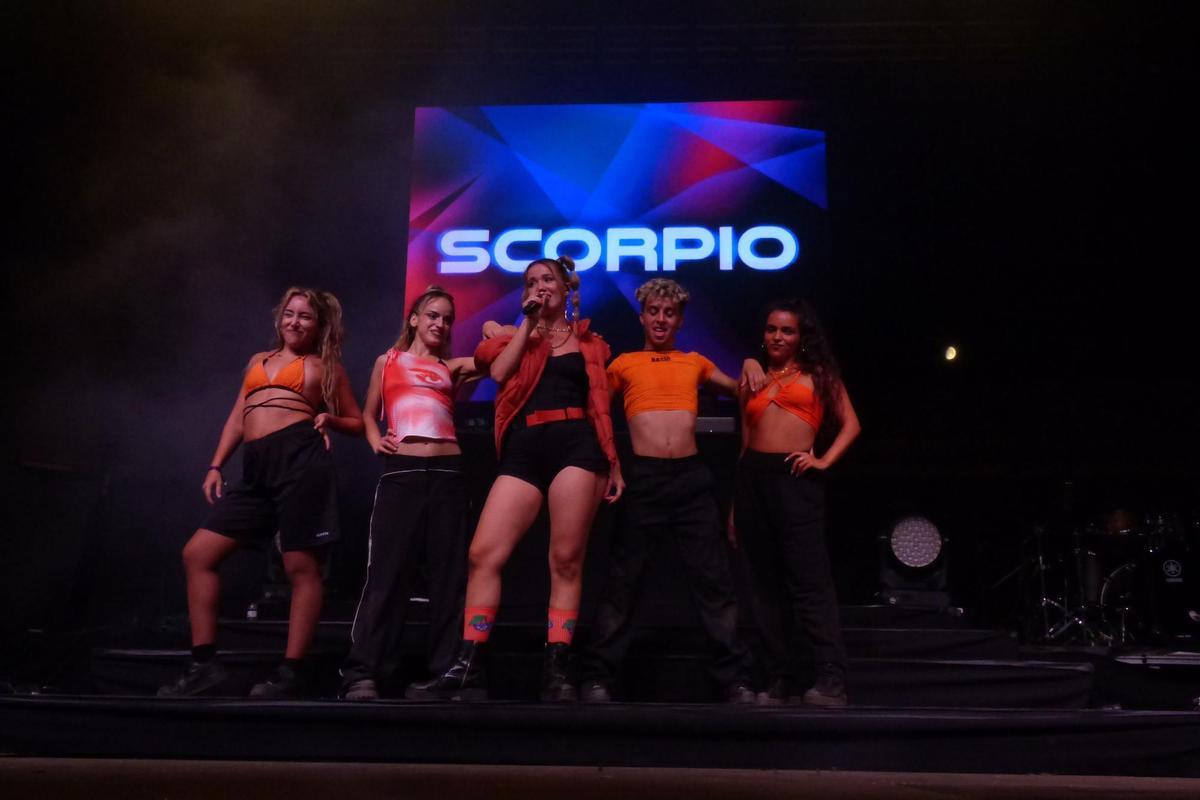 Scorpio actuant al Festival Sons del Món