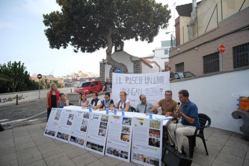 05-07-18. LAS PALMAS DE GRAN CANARIA. Colectivos de El Risco (Risco de San Nicolás, San Bernardo y San Lázaro) se congregarán con el objeto de anunciar a la opinión pública su posición respecto las actuaciones que el Ayuntamiento de Las Palmas de Gran Canaria está promoviendo en el barrio. FOTO: JOSÉ CARLOS GUERRA.  | 05/07/2018 | Fotógrafo: José Carlos Guerra