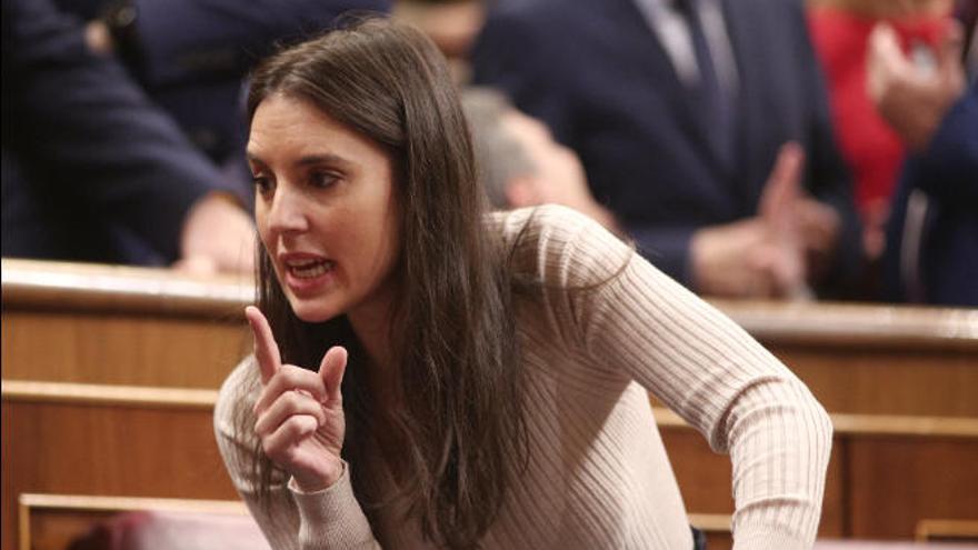 La ministra de Igualdad, Irene Montero.