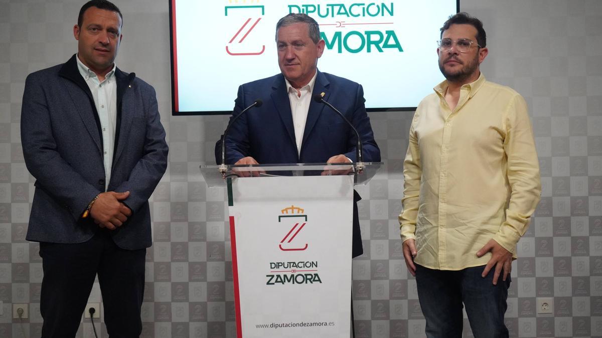 Manuel Martín, Javier Faúndez y Víctor López de la Parte