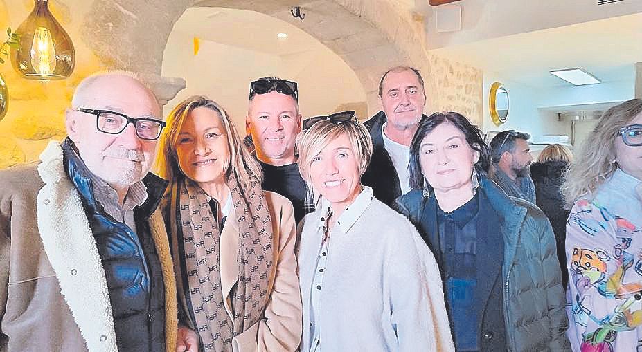 Miquel Àngel Llompart, Margalida Llull, Palmira Tortella, Biel Alcover, Maria Antònia Martorell y Andreu Pericàs.