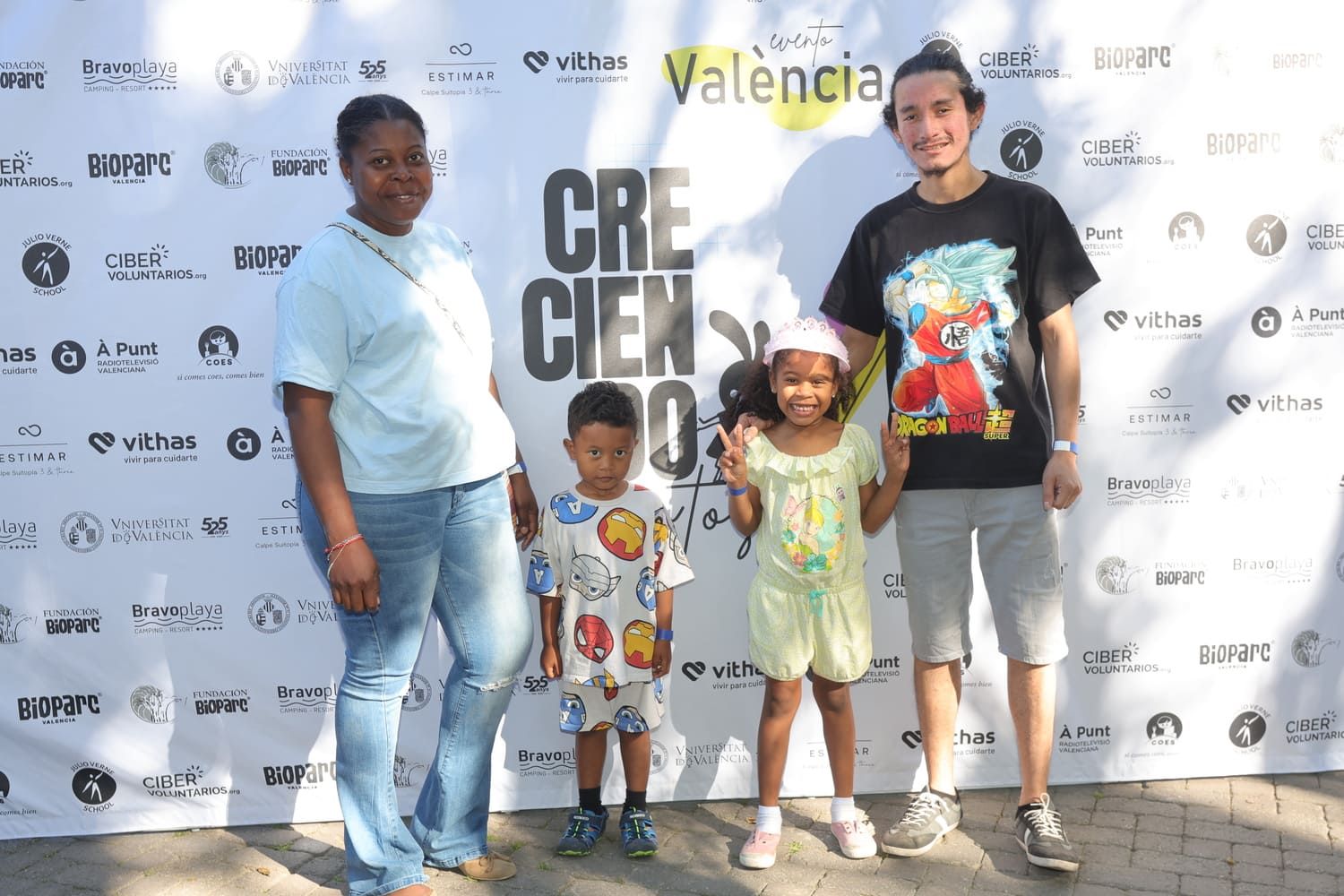 'Creciendo Juntos' en Bioparc València: photocall de todos los asistentes