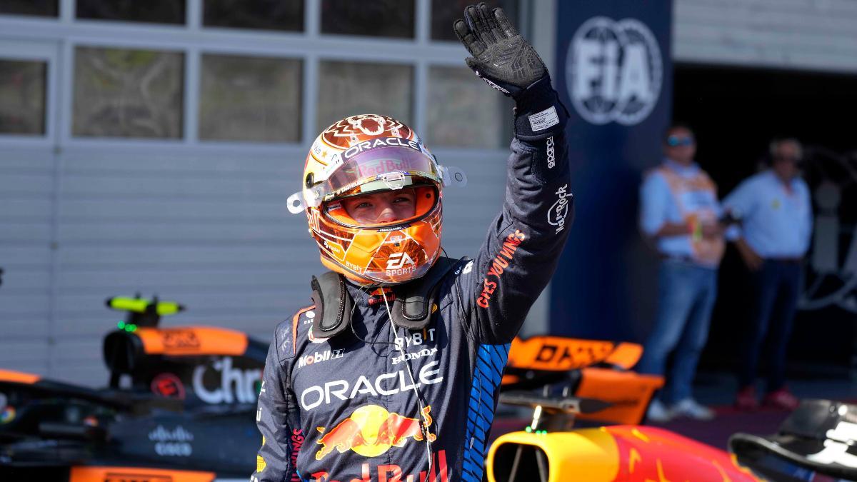 Max Verstappen abrirá la parrilla en la carrera sprint de este sábado
