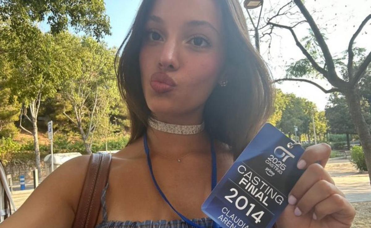 Quién es Claudia Arenas, la joven de Alicante que ya ilusiona a los fans de OT 2025