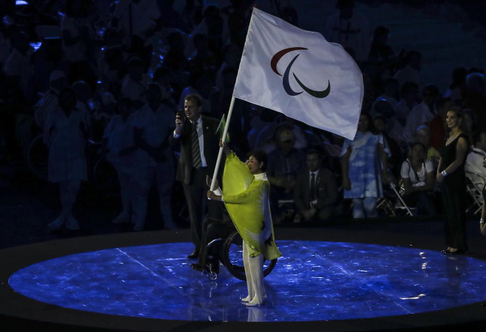 Ceremonia de clausura de los Juegos Paralímpicos de Río.