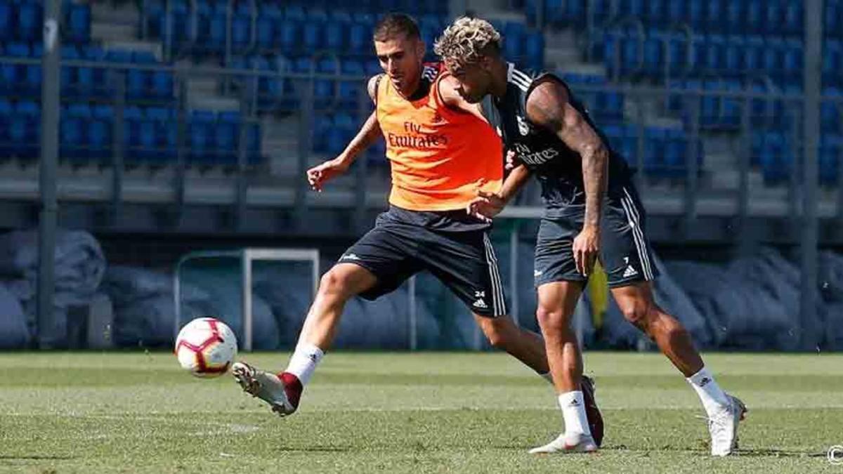 El Real Madrid ha entrenado este jueves