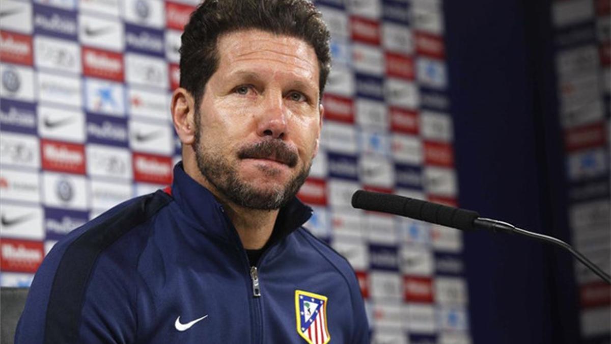 Simeone elogió a Saúl en la previa del Valencia-Atlético