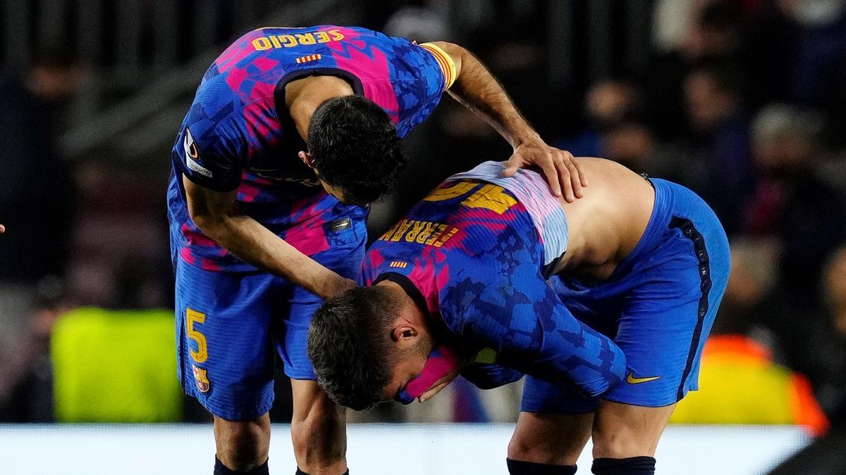 Europa League: Barcelona - Nápoles, en imágenes