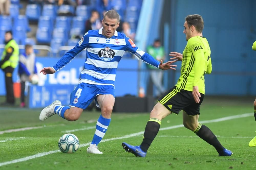 El Dépor cae 1-3 ante el Zaragoza