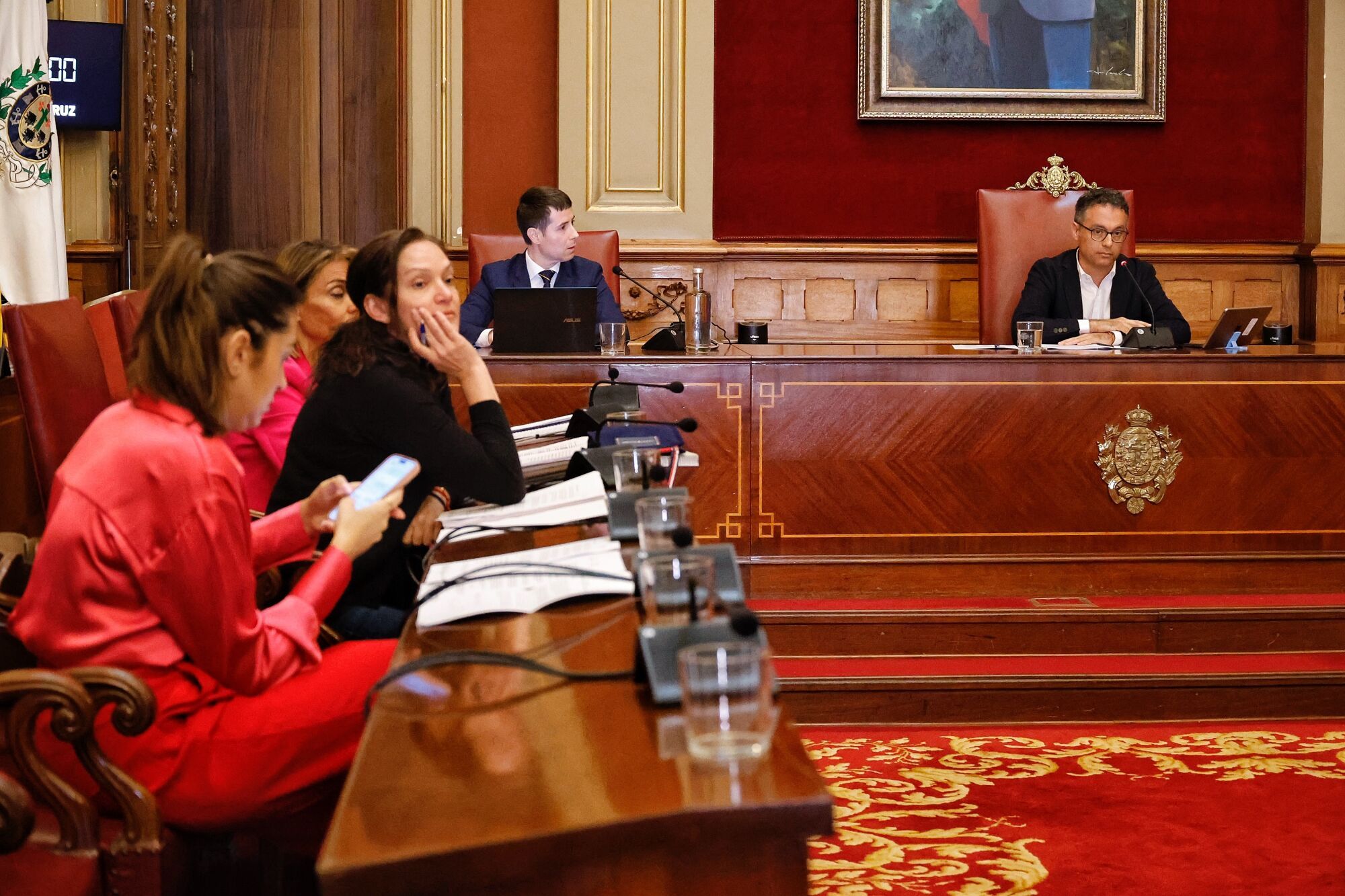 Sesión de control en Santa Cruz