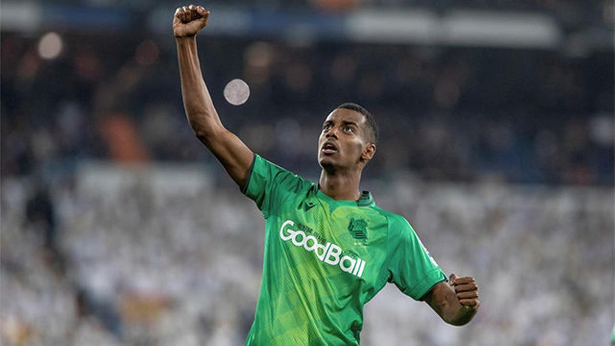 Alexander Isak fue el protagonista de la Real con un doblete en el Bernabéu