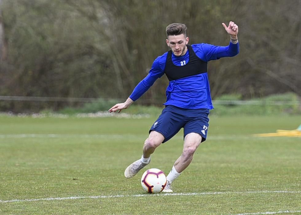 Entrenamiento del Oviedo