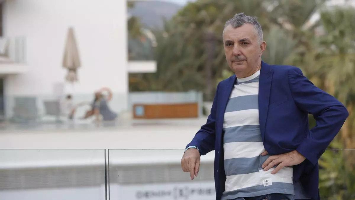 El escritor Manuel Vilas (Barbastro, Huesca, 1962).