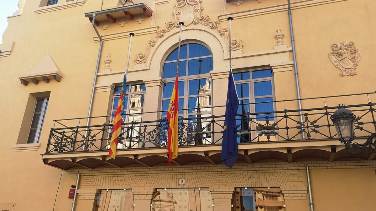 Imagen de la sede del Ayuntamiento de Riba-roja.