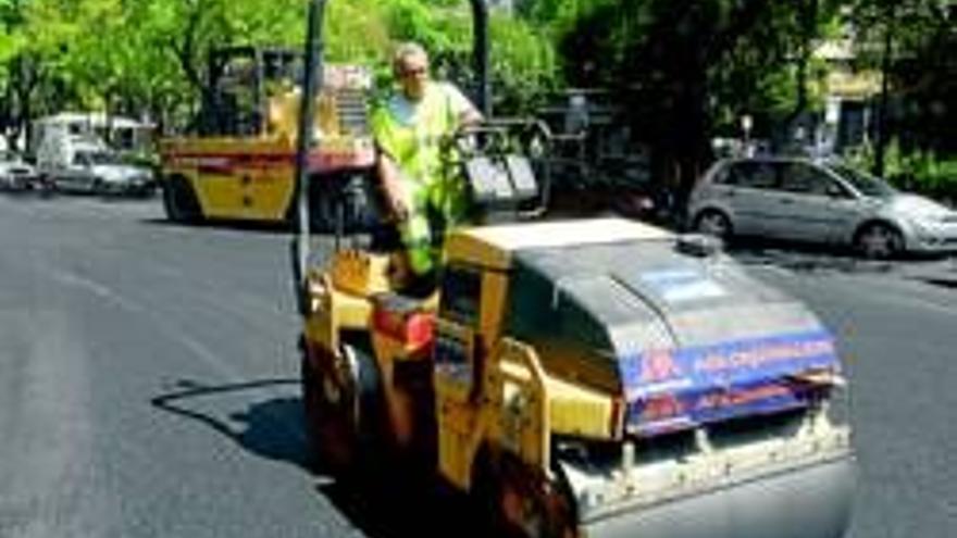 El tráfico en la avenida de España recuperará la normalidad mañana