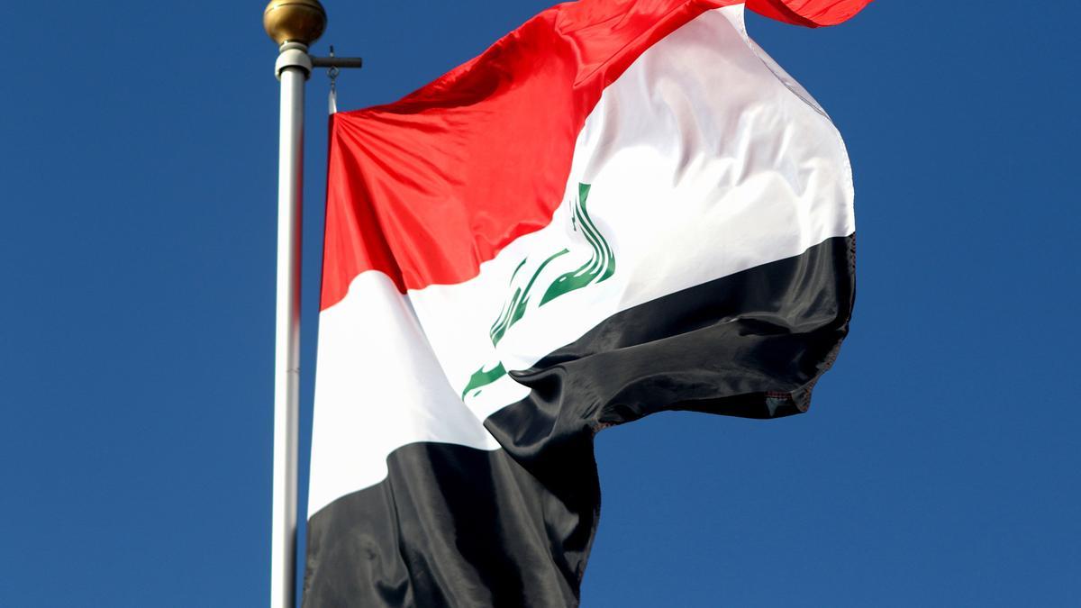 Bandera de Irak.