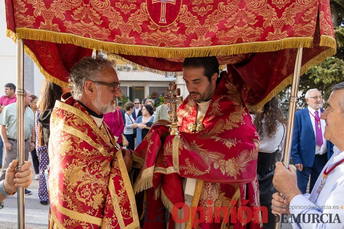 Visita de la Vera Cruz a las pedanías de Caravaca y Moratalla