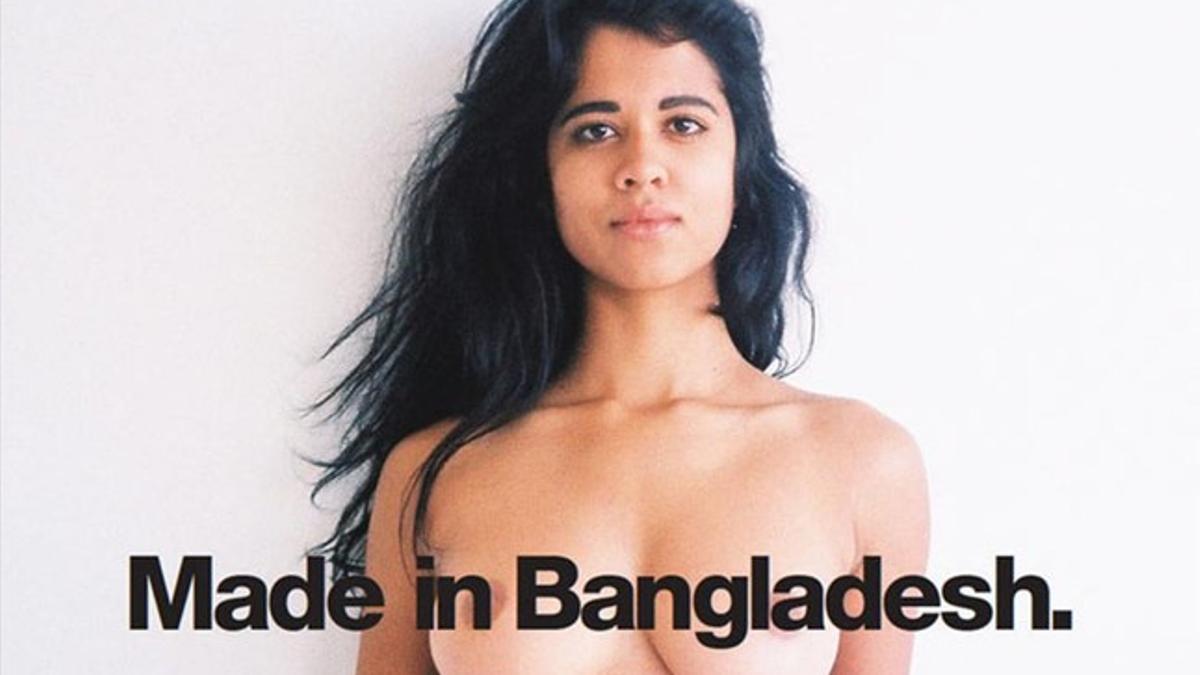 Polémica por una campaña de moda que denuncia las condiciones laborales de Bangladesh