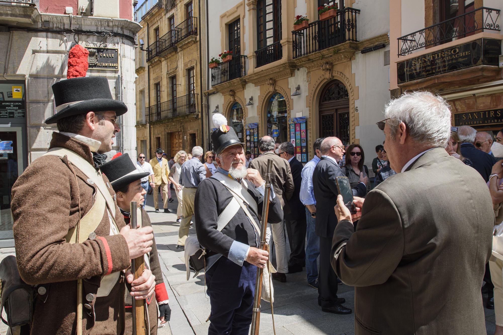 En imágenes: así fue la recreación en Oviedo de la revolución asturiana contra los franceses