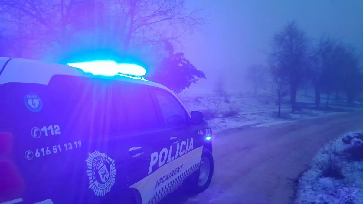 El temporal deja nieve en Enguera y Bocairent y 88 litros en Pinet, 67 en Benigànim y Llutxent en 24 horas