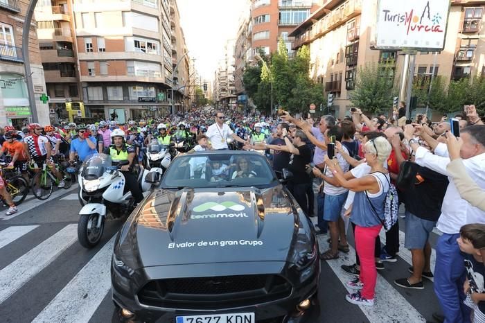 Recepción de Valverde en Murcia