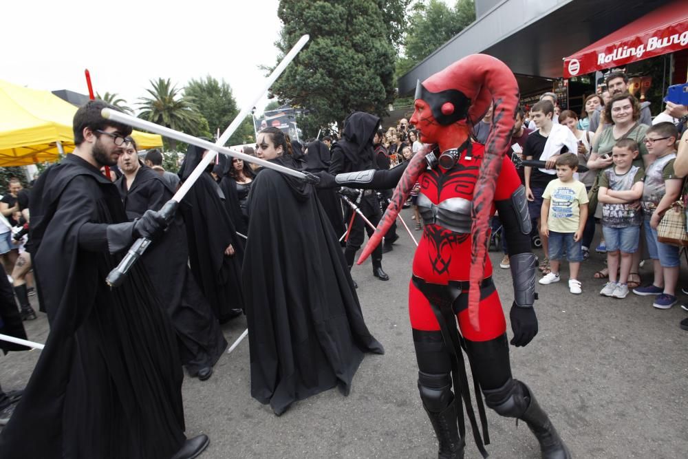 Desfile de "Starwars" en Metrópoli