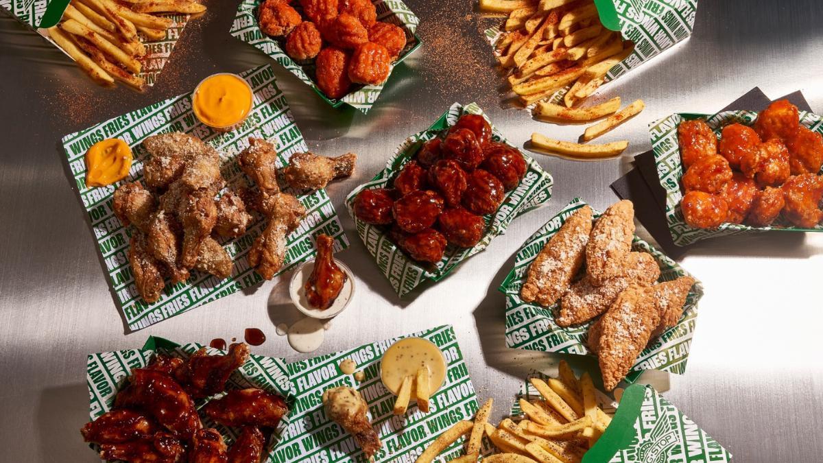 Platos de Wingstop