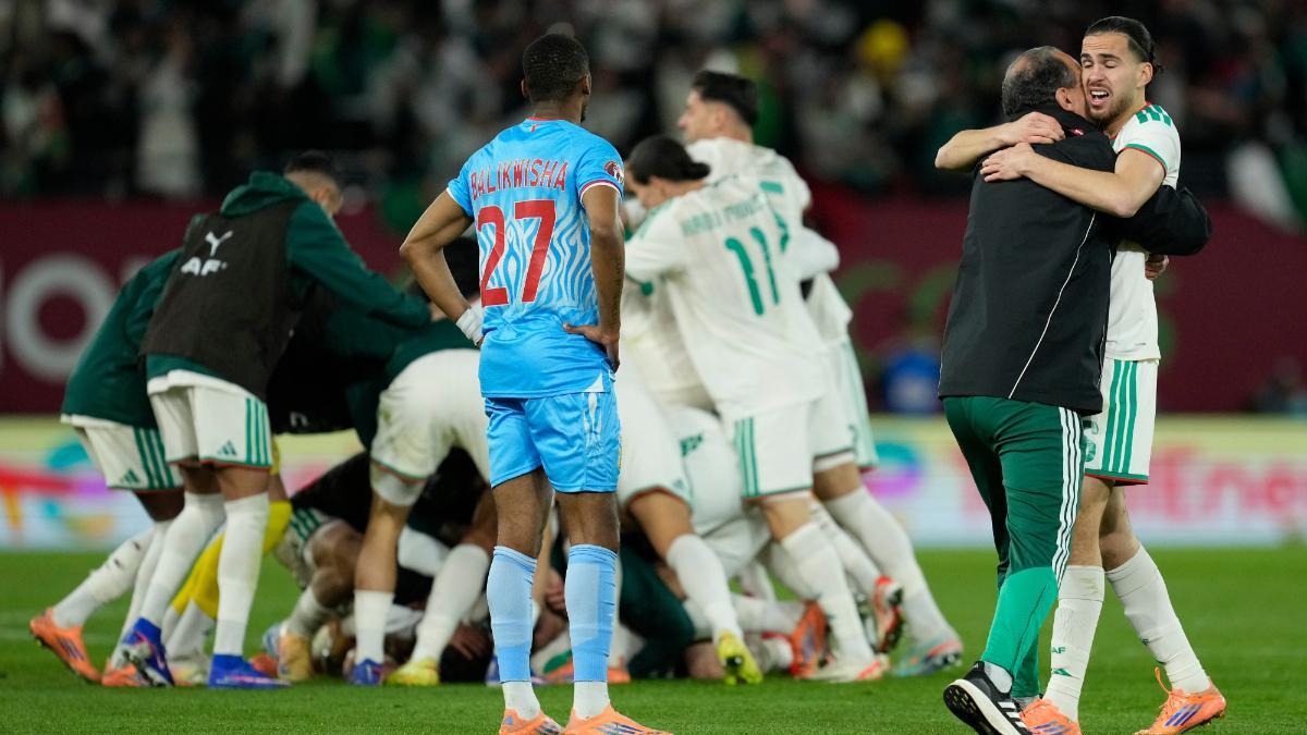 Argelia venció ante el Congo