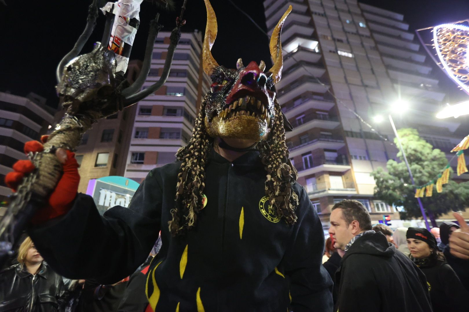 Galería: El Correfoc ilumina la noche de Magdalena en Castellón