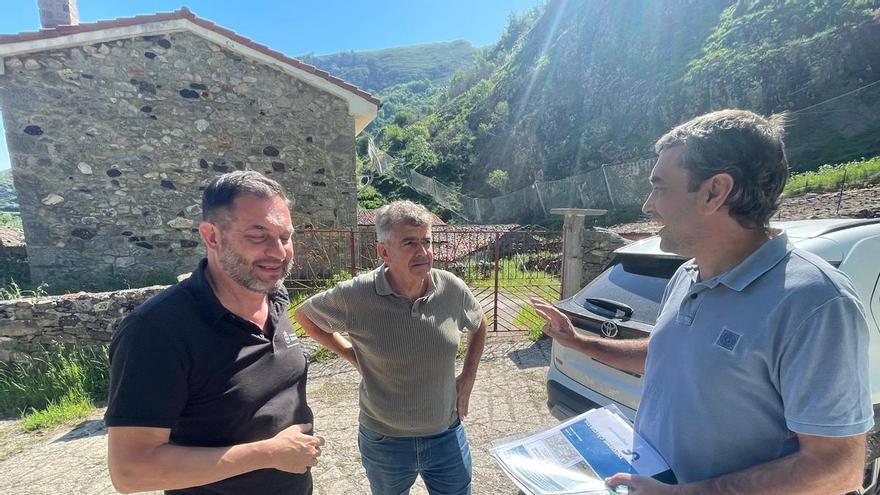 Perlunes, en Somiedo, ya tiene su protección frente a desprendimientos: Medio rural invierte casi 400.000 euros en una barrera dinámica