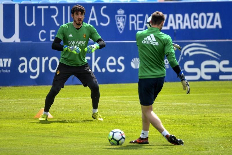 Entrenamiento del Real Zaragoza